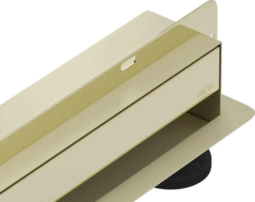 Mexen Flat Wall Scarico Lineare Parete 60 cm Oro 1530060 | Design Doccia