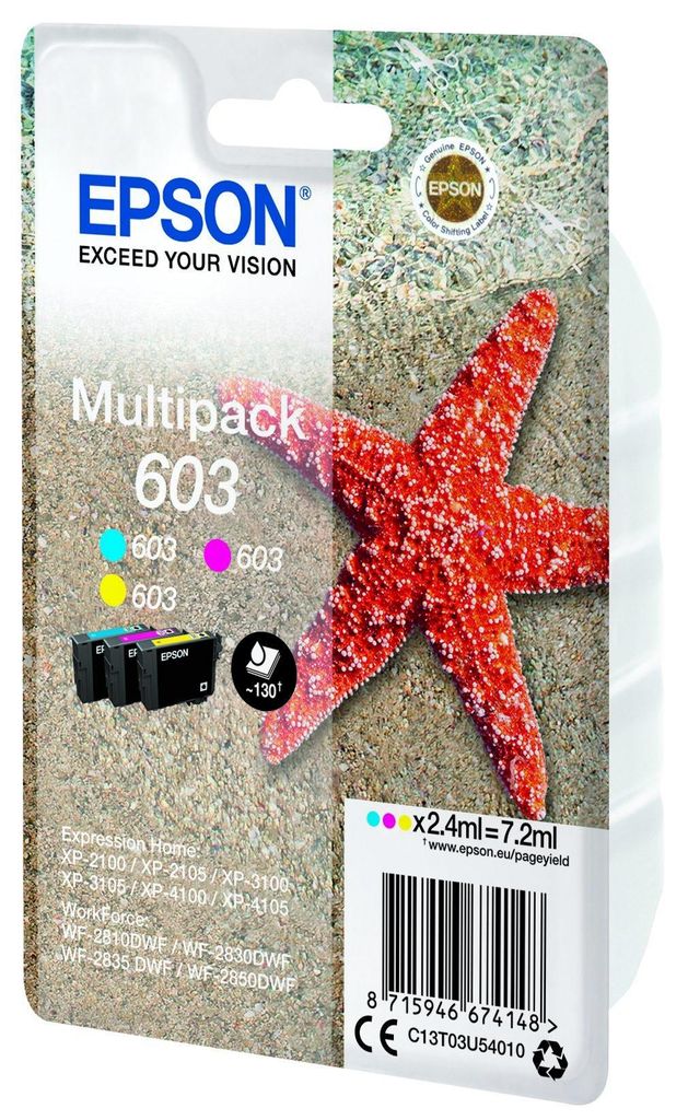 Epson Patrone MultiPack  passend zu Epson XP 2105 Produktbild 