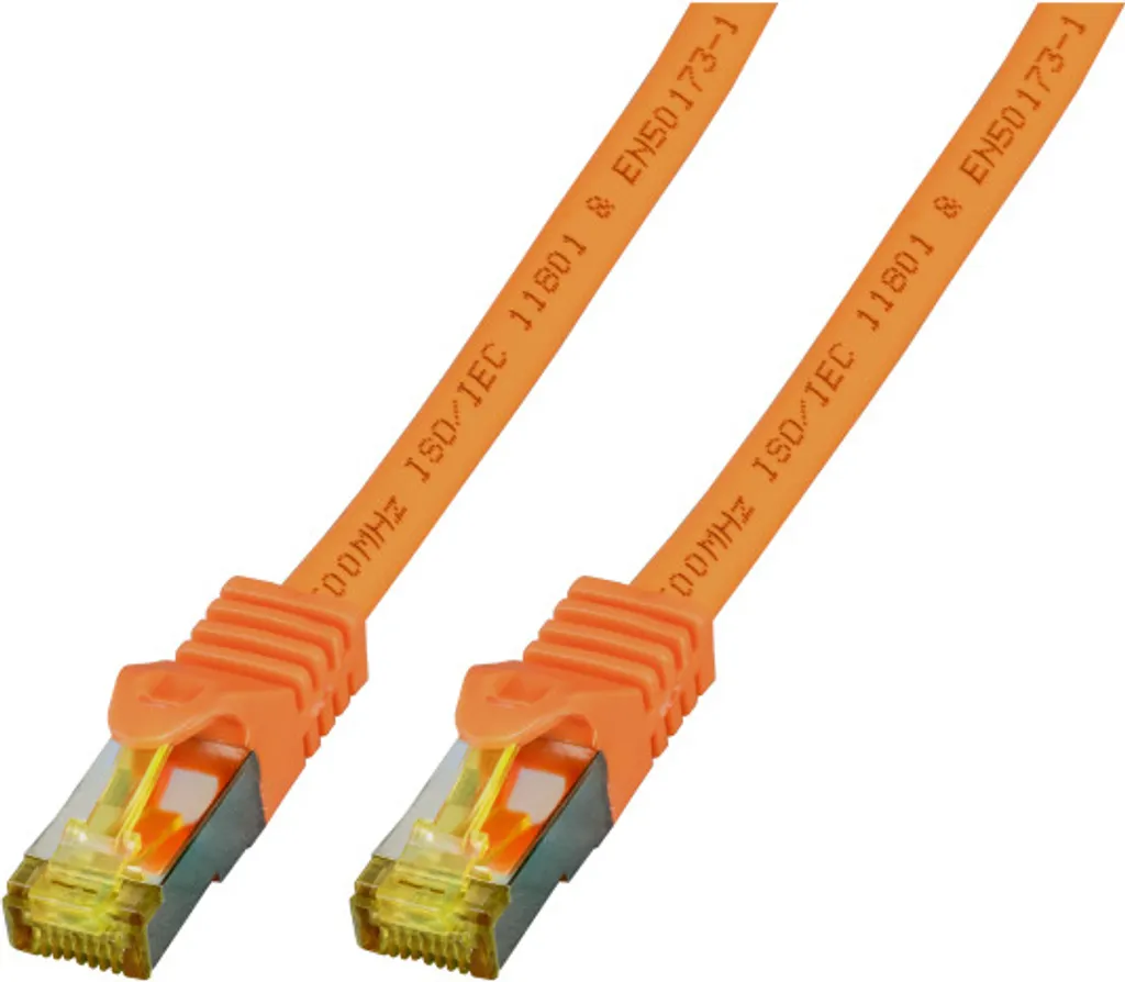 Cavo Rete EFB MK7001.2O Cat.6A S/FTP 2m Arancio - Performance Server - 2