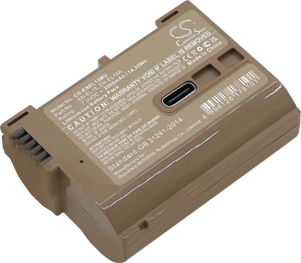 Batterie Nikon D7000 D7100 D750 D800 pour éviter les pannes d'énergie