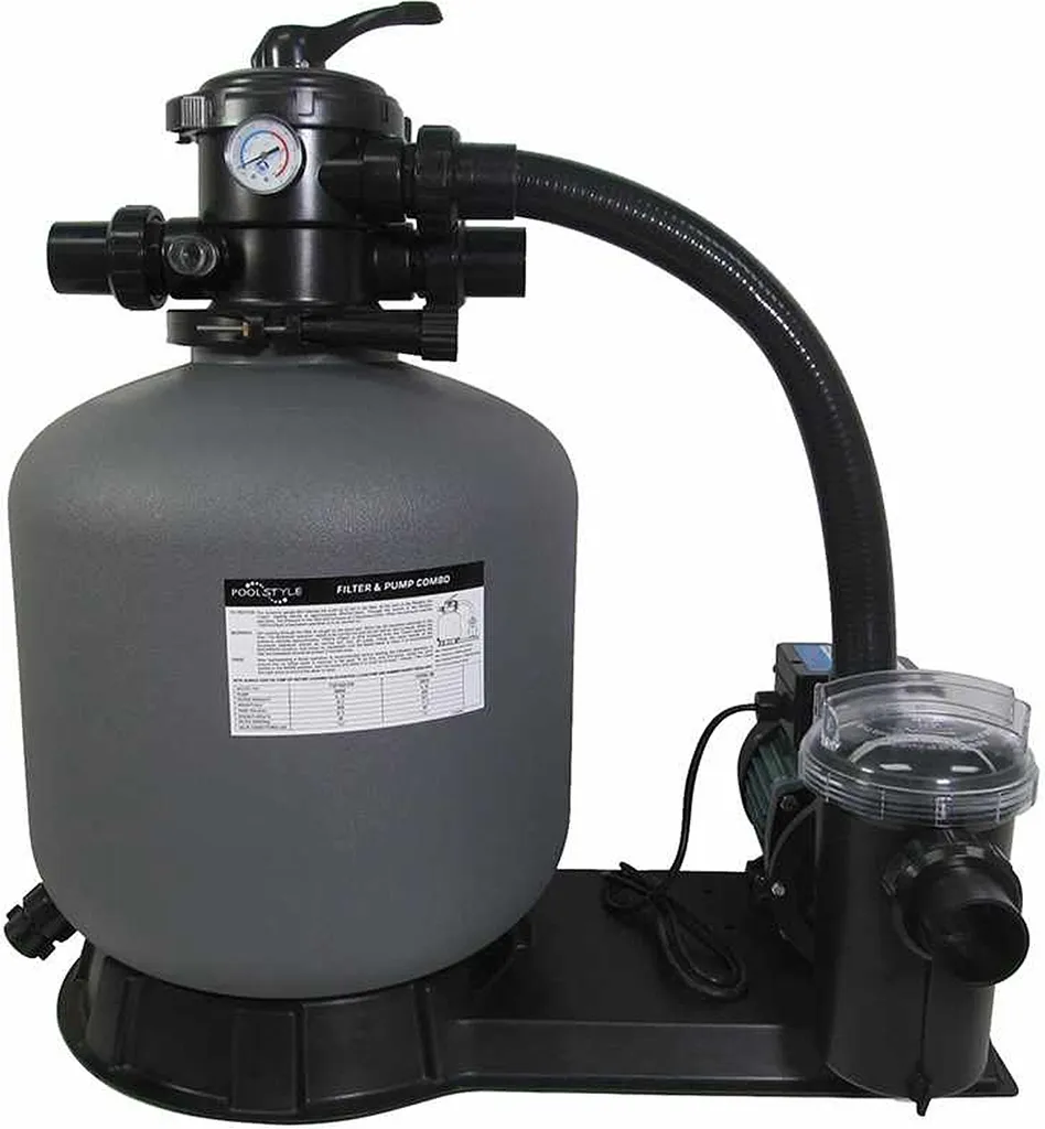 Filtration performante 11m3/h avec pompe et cuve à sable Poolstyle 88031811