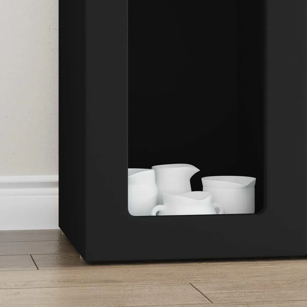 Maison Exclusive Credenza Nera - Mobile Multiuso per Casa Ordinata - 5