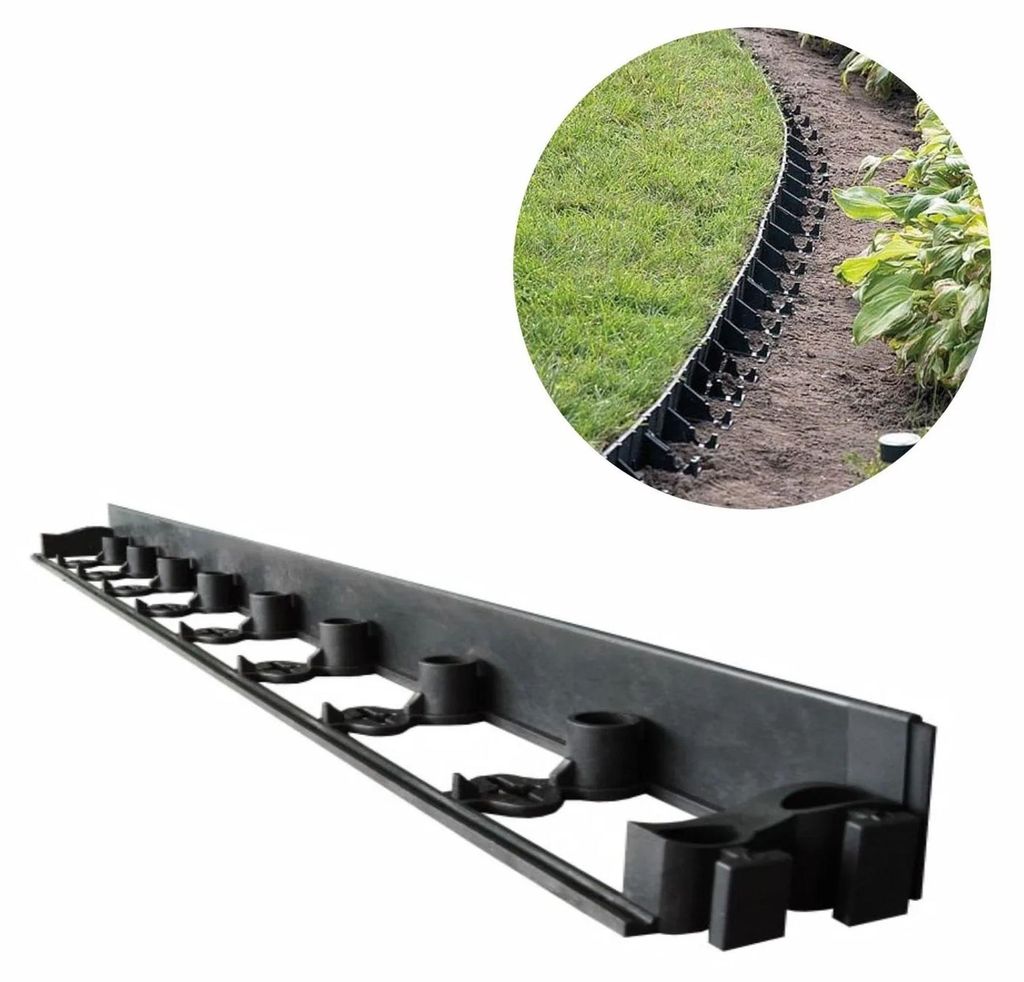 Bordure Jardin Plastique 6cm x 1m | Bordures de Jardin | Image du produit 