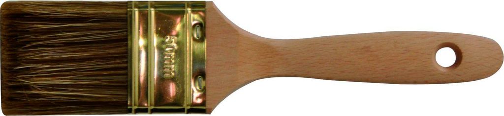Flachpinsel Profi Lasurmix Breite 70 mm Stärke XV mit Hartholzstiel
