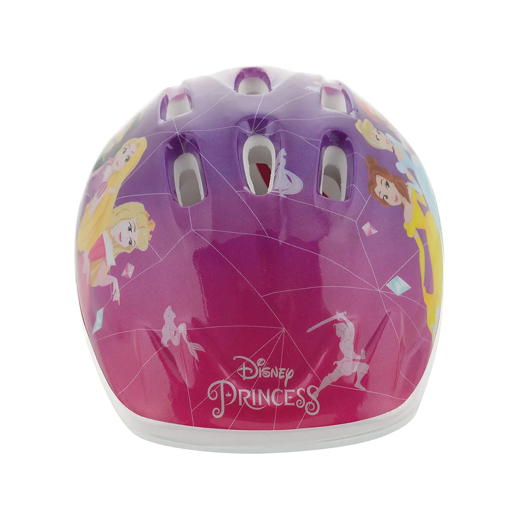 Casque vélo enfant réglable Disney Princess avec aérations intégrées - 2