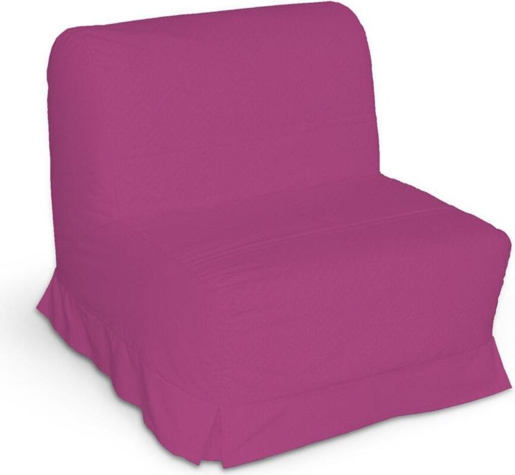 Dekoria Bezug für Lycksele Sessel mit Kellerfalten, amarant, Bezug für Lycksele Sessel