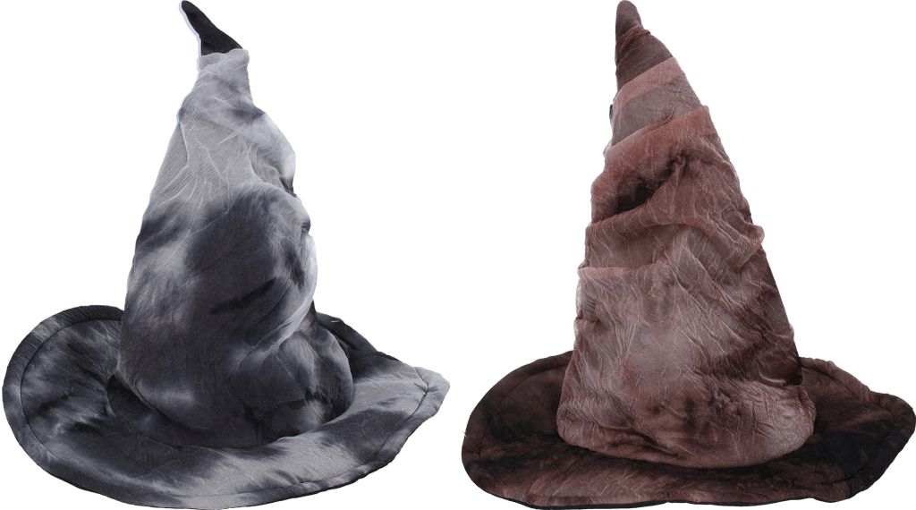 Karneval-Set – dunkler Hexenhut Produktbild 