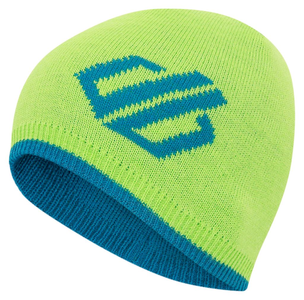 Dare 2B Kinder Frequent Beanie Mütze RG4741 (3-6 Jahre) (Hellgrün/Eisvogel-Blau)