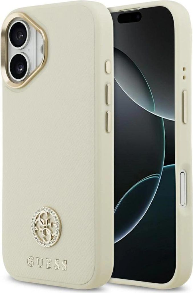 Guess MagSafe iPhone 17 Hülle – beige, Schutzhülle, Case