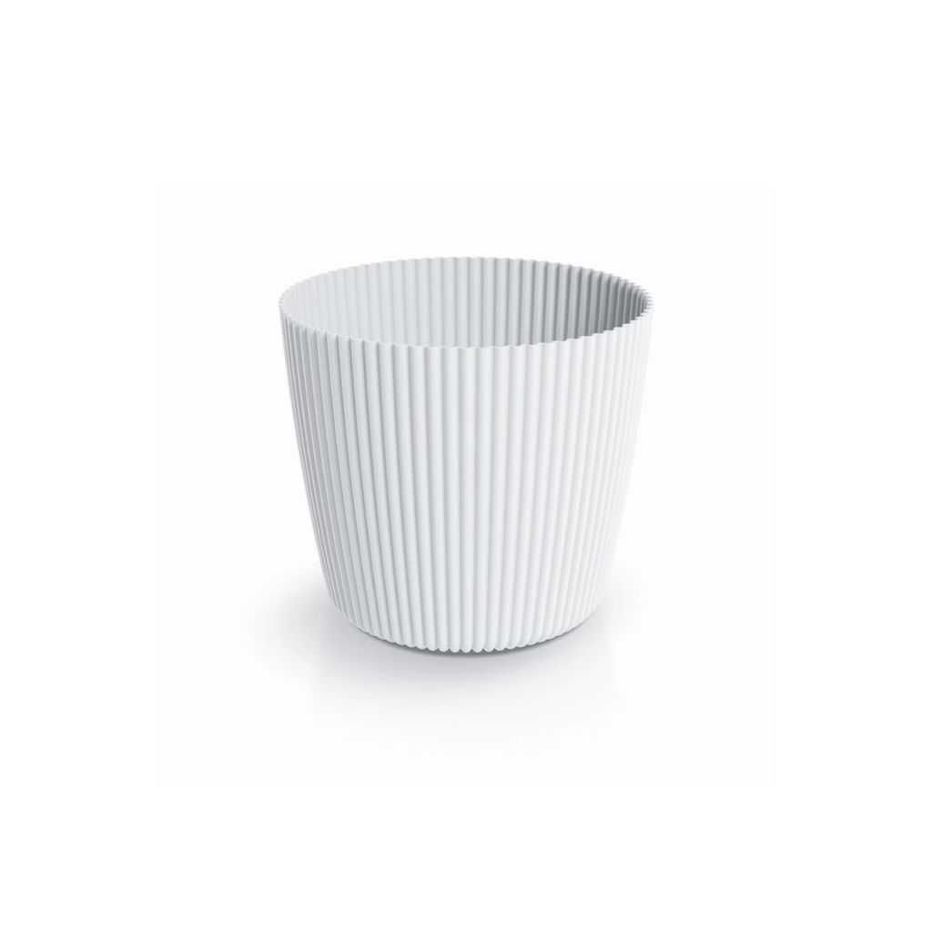 Prosperplast s.r.o. Kvetináč MILLY ROUND biely 29,2 cm Obrázok produktu 