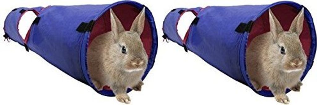 SHELTERS Living World Nylontunnel, Blau L
