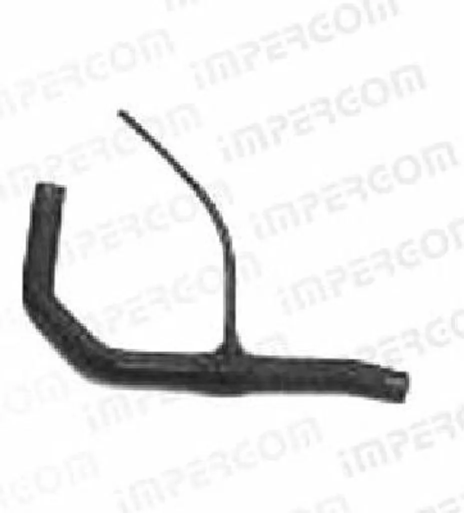 Tuyau de radiateur renforcé anti-fissure pour monospace Fiat Ulysse