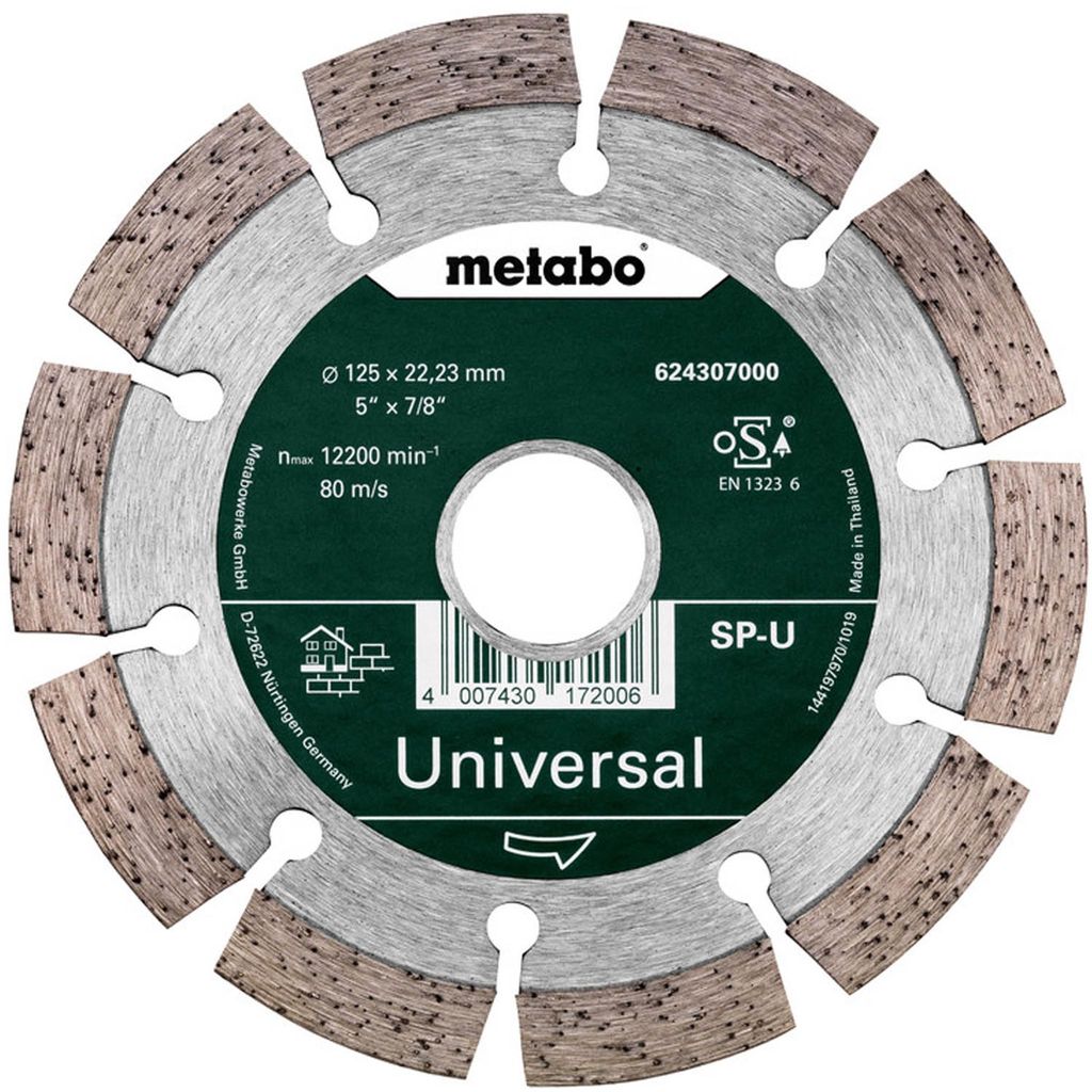 Metabo Disque à tronçonner diamanté Promo. 125x22,23 mm Image du produit 