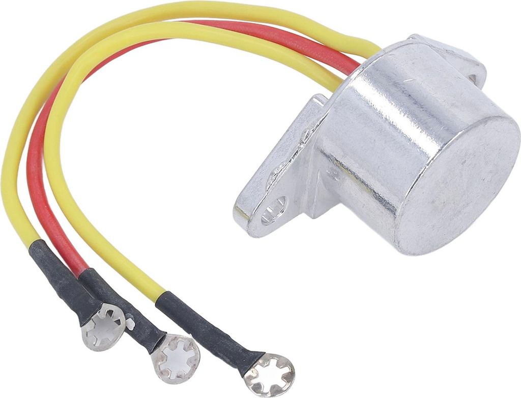 3 Drähte Spannungsregler Gleichrichter DC 12 V 582399 Aluminium Wasserdicht für Johnson Evinrude 50 bis 235 PS Außenbordmotor