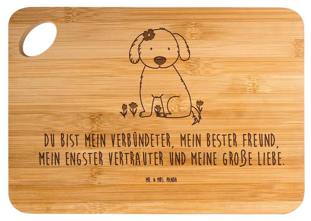 Mr. & Mrs. Panda Hackbrett Hund Dame - Transparent - Produktbild 