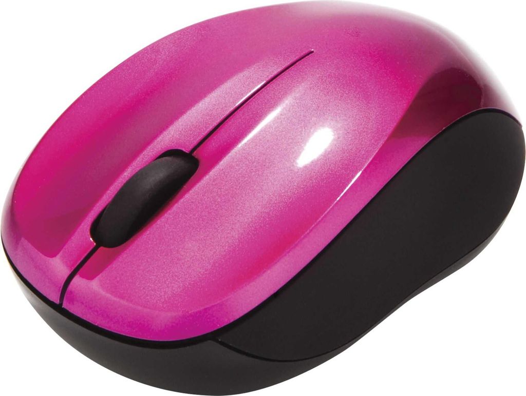 Verbatim Go Nano Wireless Mouse Hot Pink Produktbild 