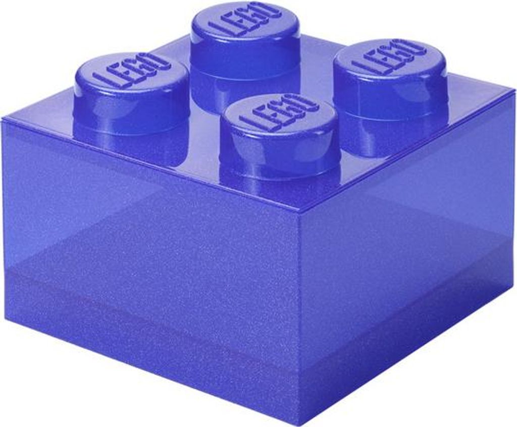 LEGO 40090800 LEGO úložný kostka STORAGE BRICK 4 GLITTER, Obrázek produktu 