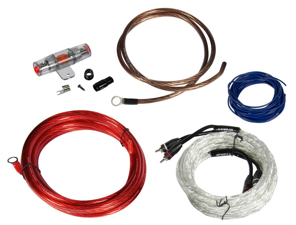 Kit de câbles Hifonics HFX10WK, 10 mm², 5 m Image du produit 
