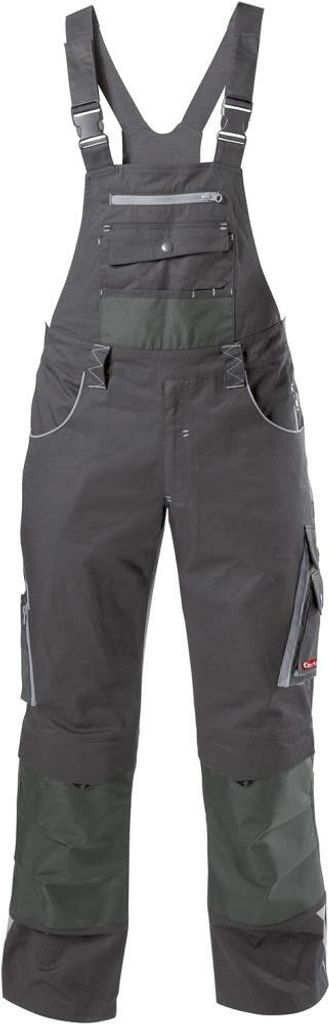 FORTIS H-Latzhose 24, d-grau/hellgrau,Gr.30