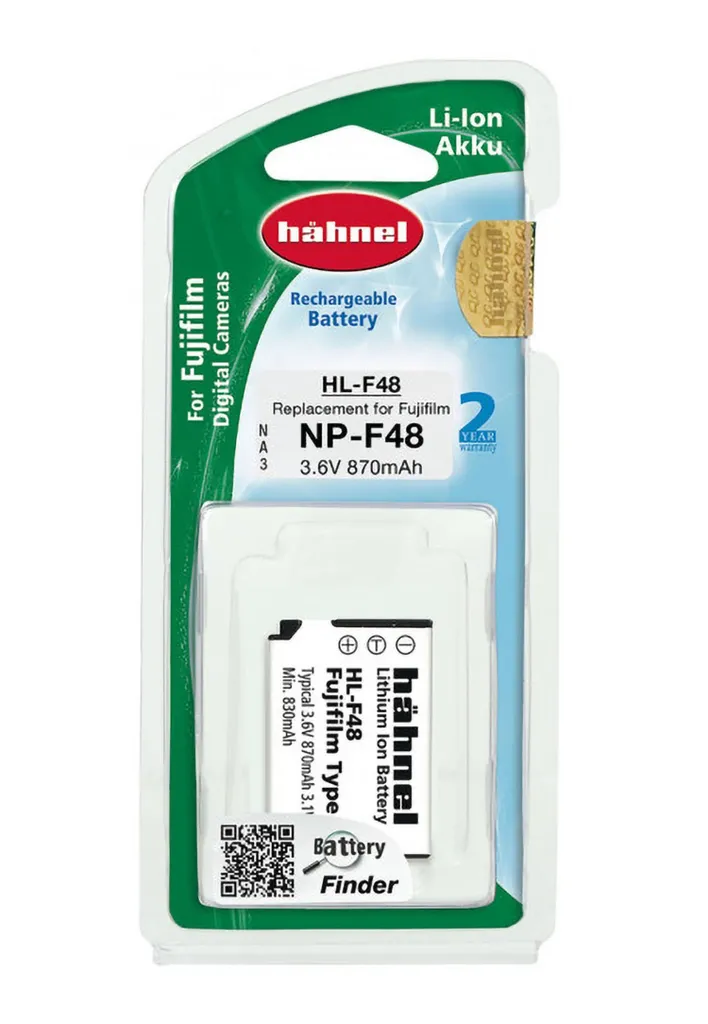 Batterie Hahnel HL-F48 pour Fujifilm - Li-ion 870mAh 3,6V Haute Qualité