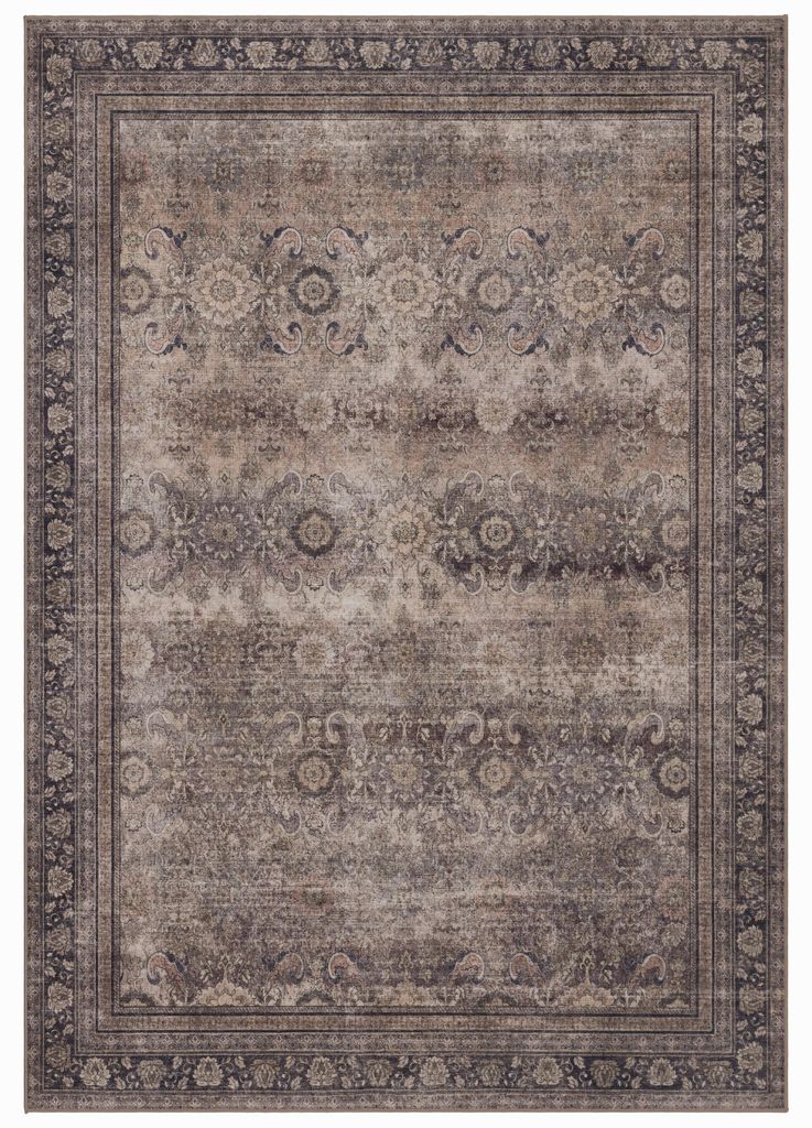 Kurzflor Teppich Vintage-Oriental Wohnzimmer Schlafzimmer Produktbild 
