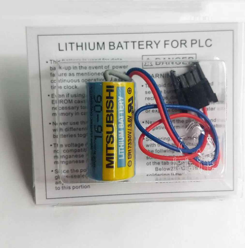 Évitez les Pertes de Données avec la Batterie Mitsubishi A6BAT 3,6V - 10pc