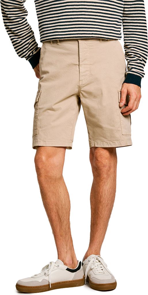 Pepe Jeans Seasonal Cargo Shorts Beige 36 Mann Beige 36