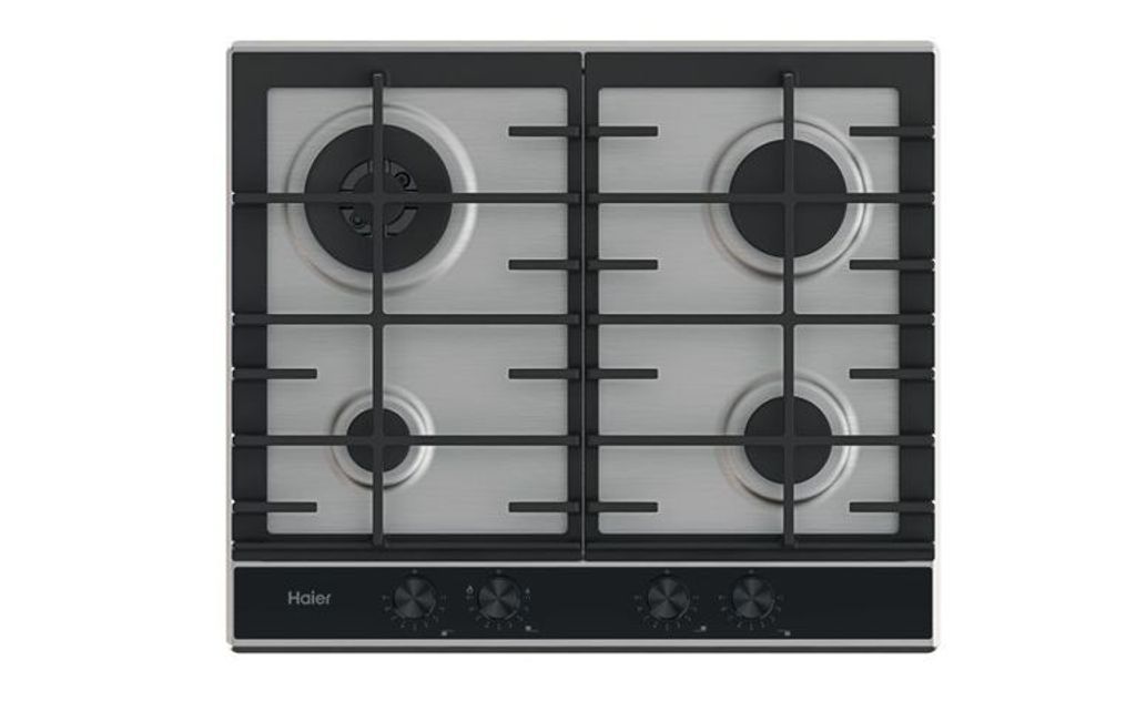 Haier Serie 4 HAHG6BR4XH Edelstahl-Einbau-Gasherd(e) 59,5 cm
