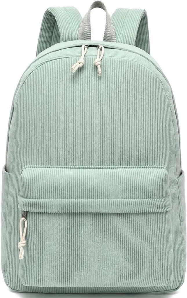 Sac à dos fille léger et spacieux, coloris vert pastel pour l'école