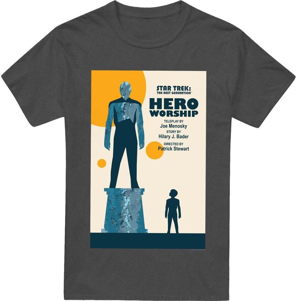 Star Trek - "The Next Generation Season 5 Episode 11" T-Shirt für Herren/Damen Uni TV17889 (M) (Holzkohle)