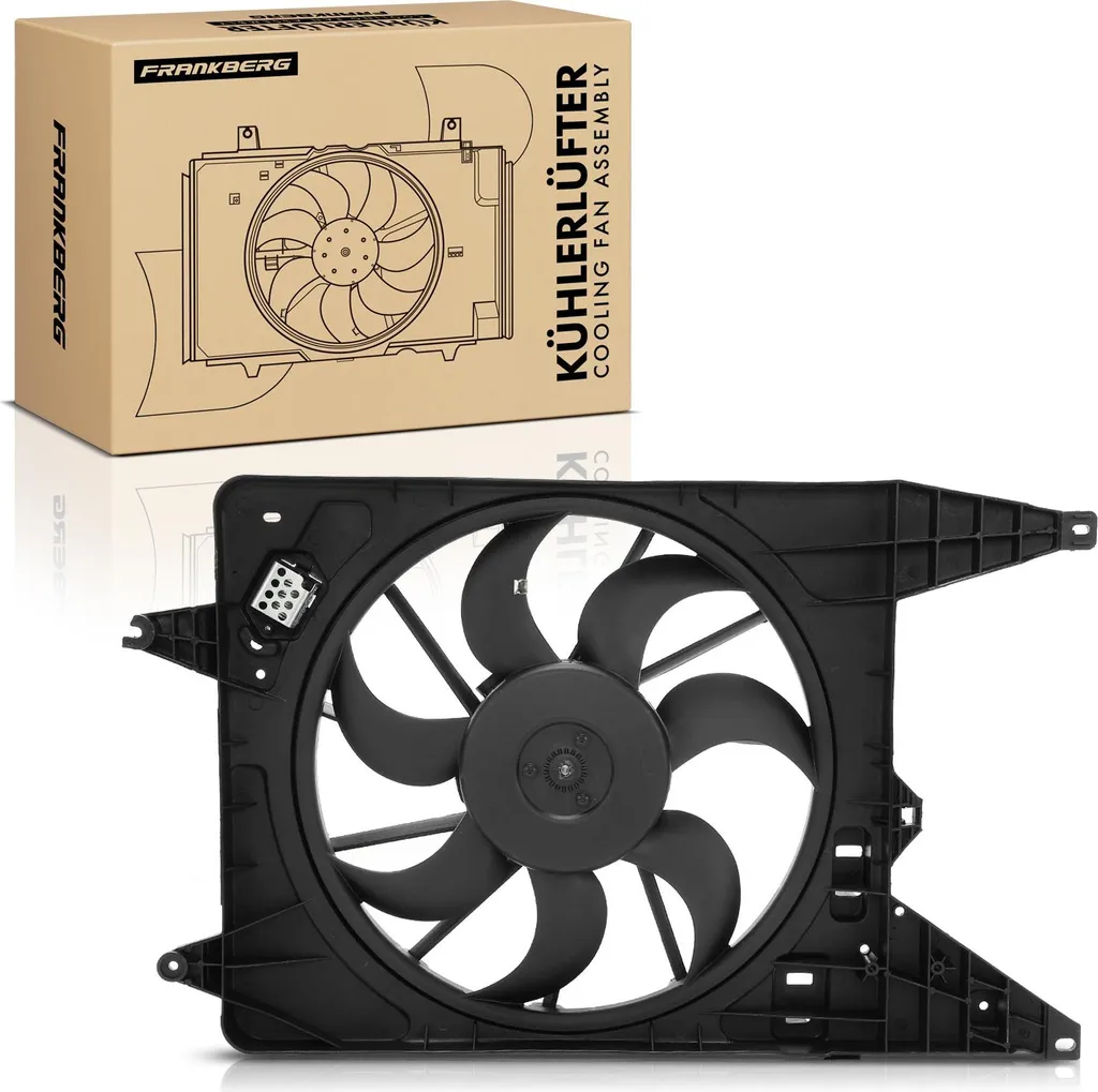 Ventilateur de rechange pour radiateur Dacia Logan dCi 55-65 KW