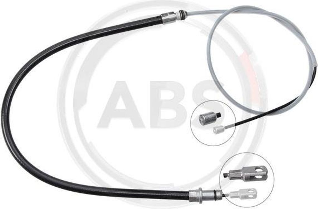 A.B.S. K18900 Seilzug, Handbremse OE 99742414105 kompatibel mit 911