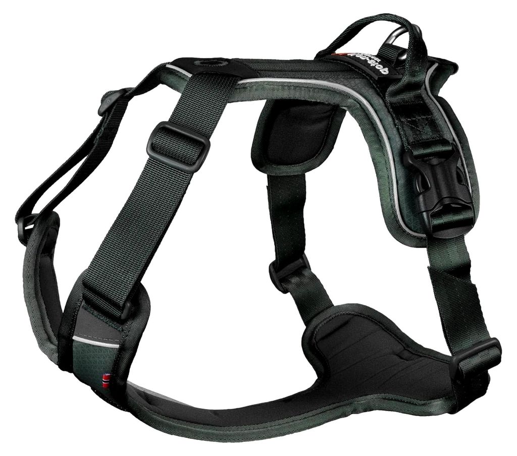 Non-stop dogwear Ramble Harness |Green| Führ und Alltagsgeschirr, Größe:XS