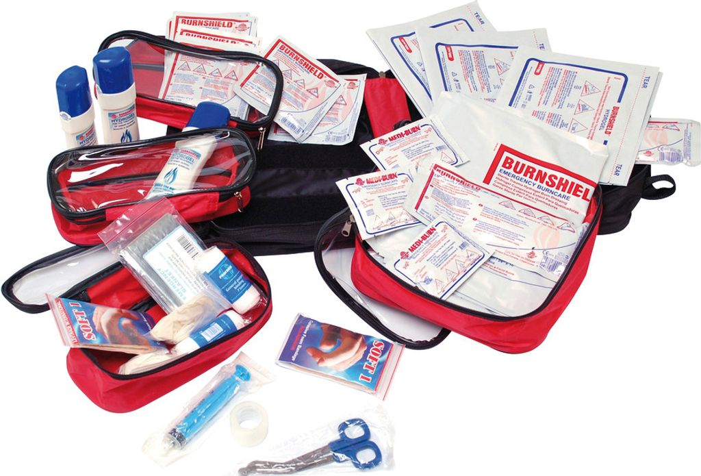 4 kusy súpravy Burnshield Responder Kit, 33 x 25 x 14 cm Obrázok produktu 
