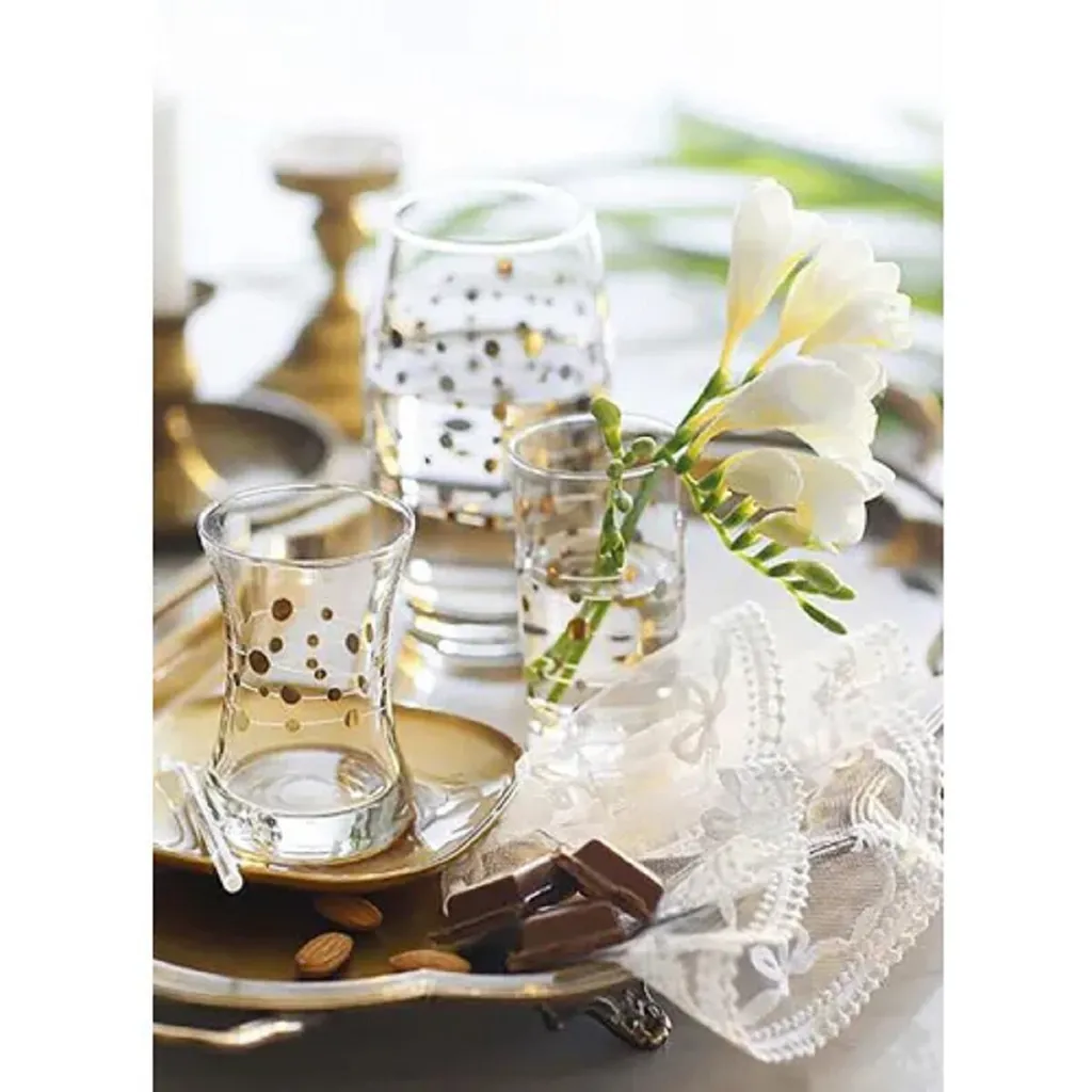 Set Originale Tè Turco LAV GLORY 155ml - 12 Pezzi Alta Qualità - 2