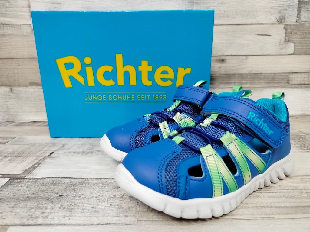 Richter Sportliche Schnürschuhe Jungen 31383231373136 Blau 26 EU