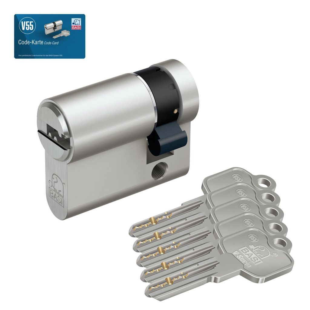 BASI - Profil-Halbzylinder - V55 10/30 mm - Produktbild 