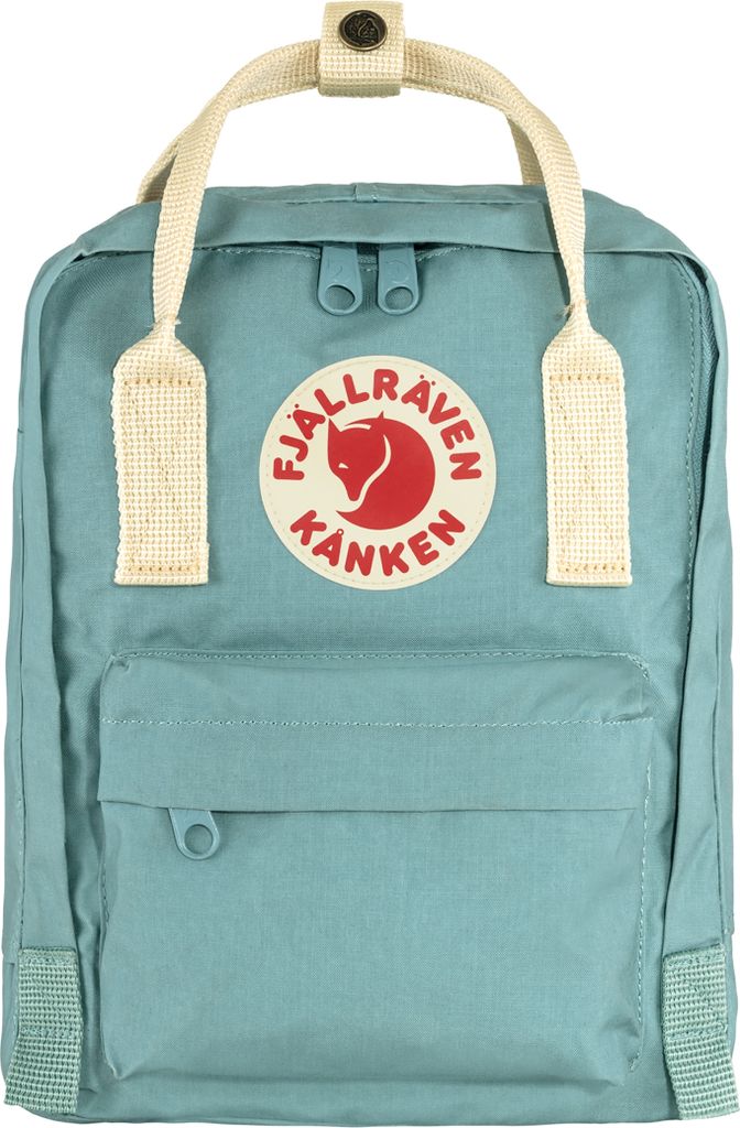 FJÄLLRÄVEN Kanken Mini Sky Blue-Light Oak_delete Produktbild 