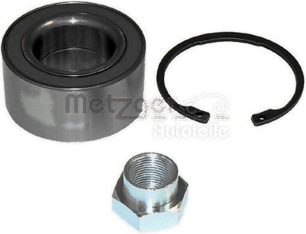 Radlagersatz Vorderachse rechts Ø 72 mm 37 mm METZGER für u.a. FORD ESCORT