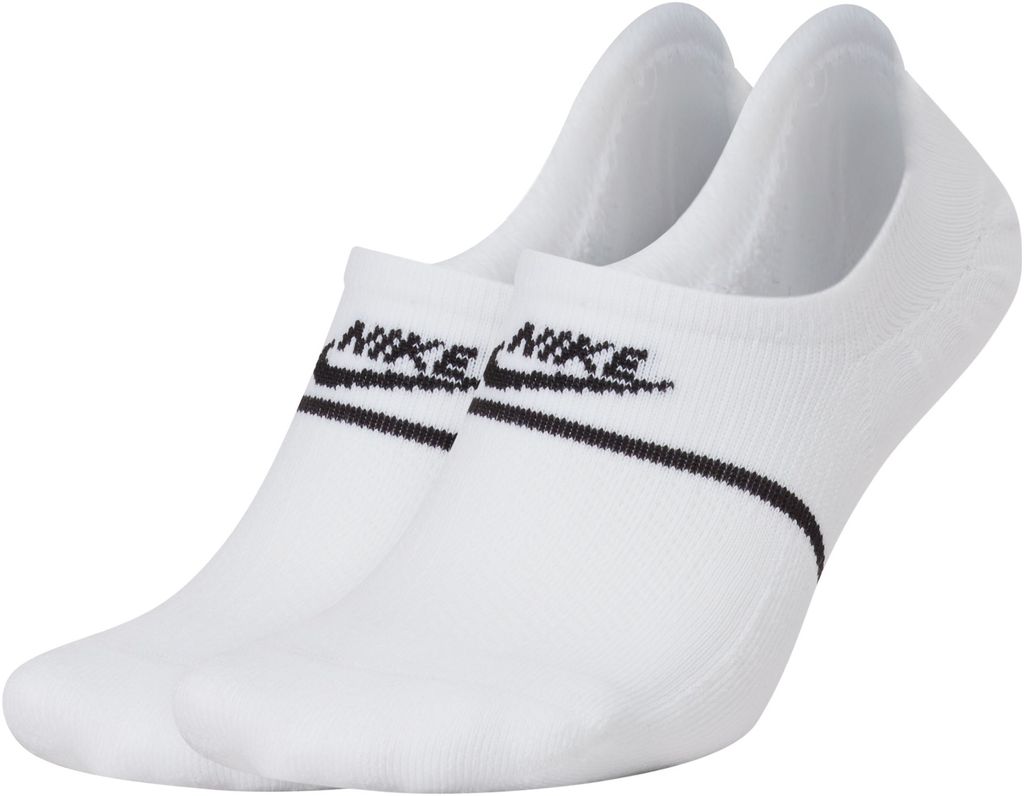 Nike Sneaker Sox Essential No Show Footie White / Black EU 34-38
