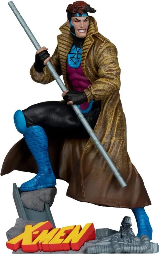 Statue Gambit Marvel 18 cm : La Qualité Collection à Petit Prix en PVC