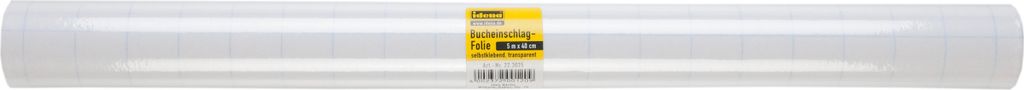 Bucheinbandfolie Buchfolie / selbstklebend / transparent / Produktbild 