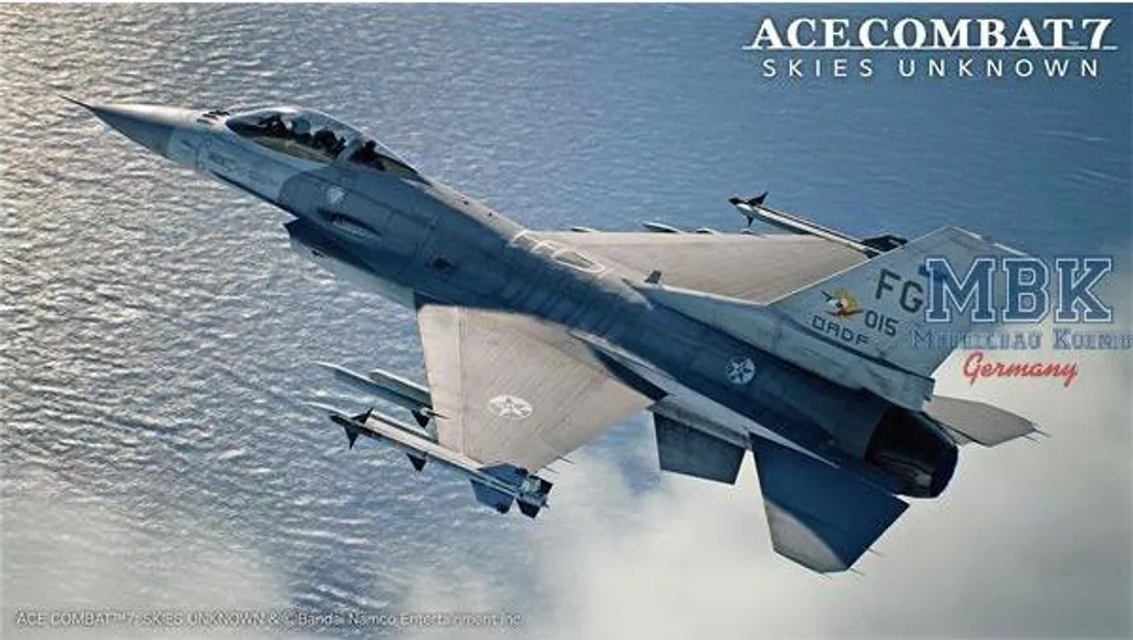 Maquette Avion F-16 Fighting Falcon Ace Combat 7 Hasegawa HAS52410 1/72