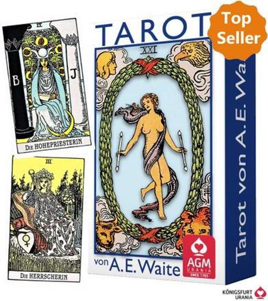 Waite Tarot, Tarotkarten (Pocket) Image du produit 