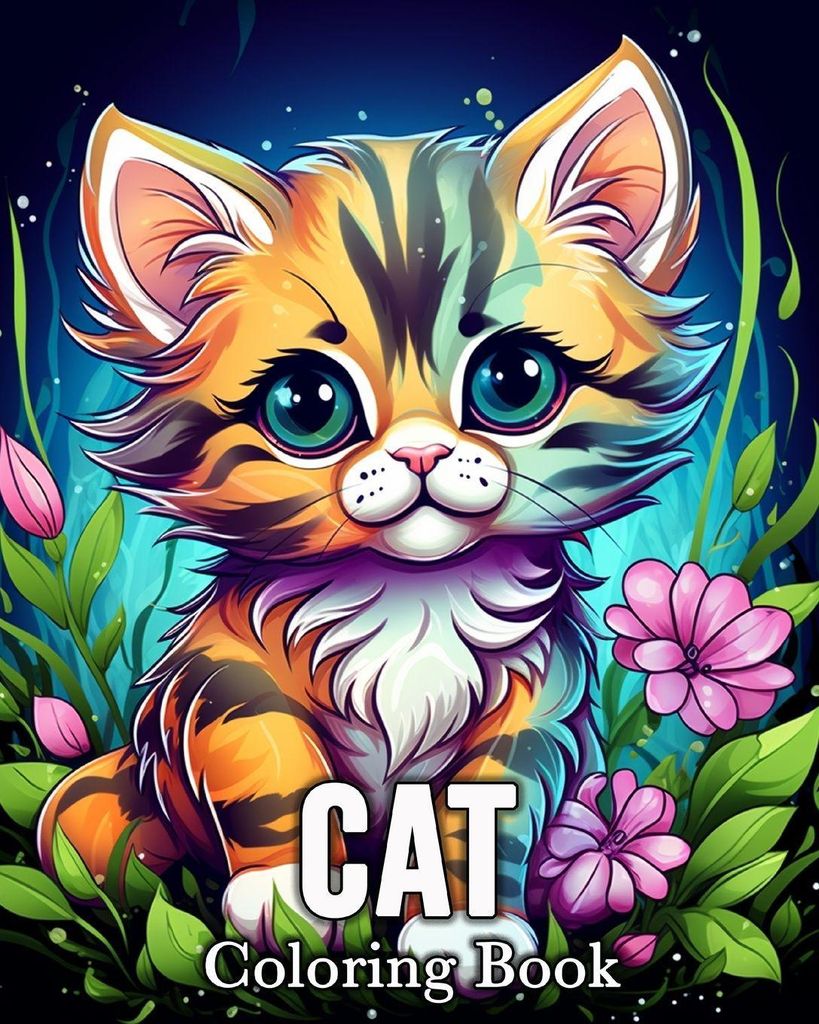 Cat Coloring book