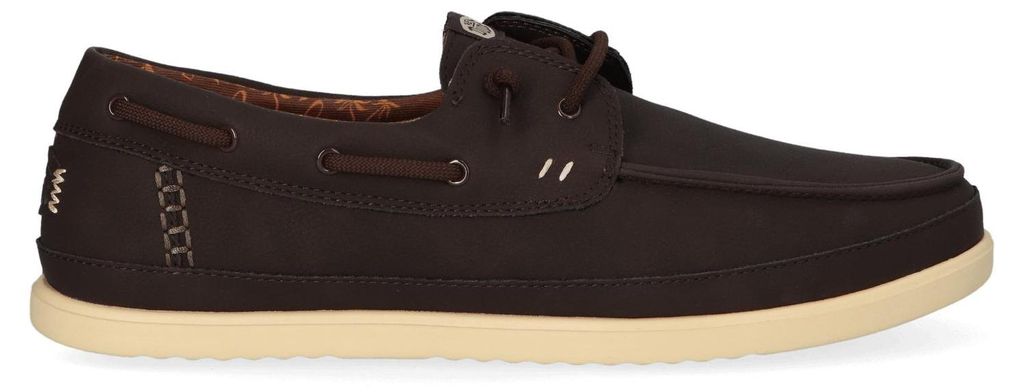 HEYDUDE Harbor Lo Classic Herren Loafer Mole Brown Größe 41