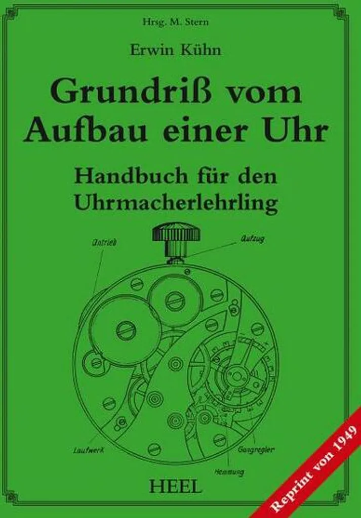 Schéma Technique Horlogerie Grundriß vom Aufbau einer Uhr Noir et Blanc