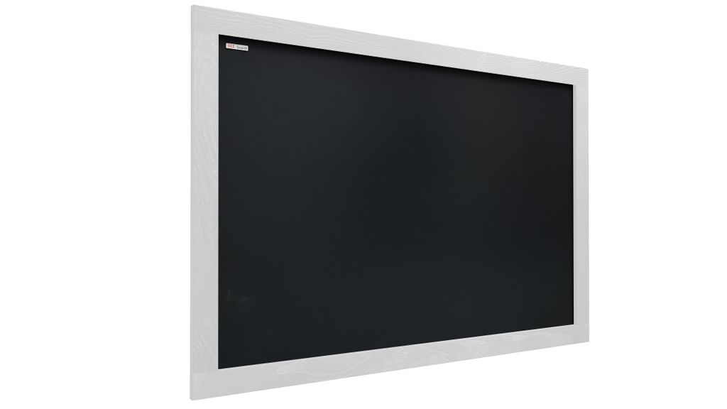 Tabule černá křídová v šedém dřevěném rámu 90x60 cm Obrázek produktu 2