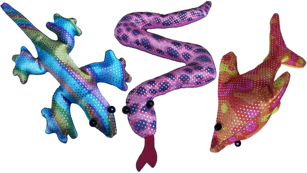 jameitop® Große Sandtiere 3 STÜCK Tierfiguren 12-15 cm Produktbild 