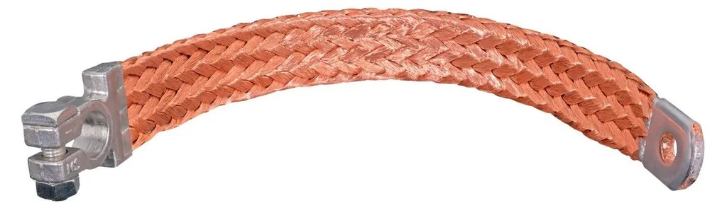 Ruban de masse HELLA 8KX 719 757-522 en cuivre pour batterie 70 mm